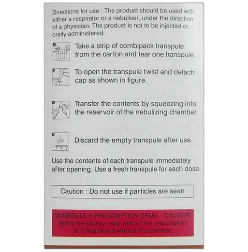 budate transpules 2 ml respules